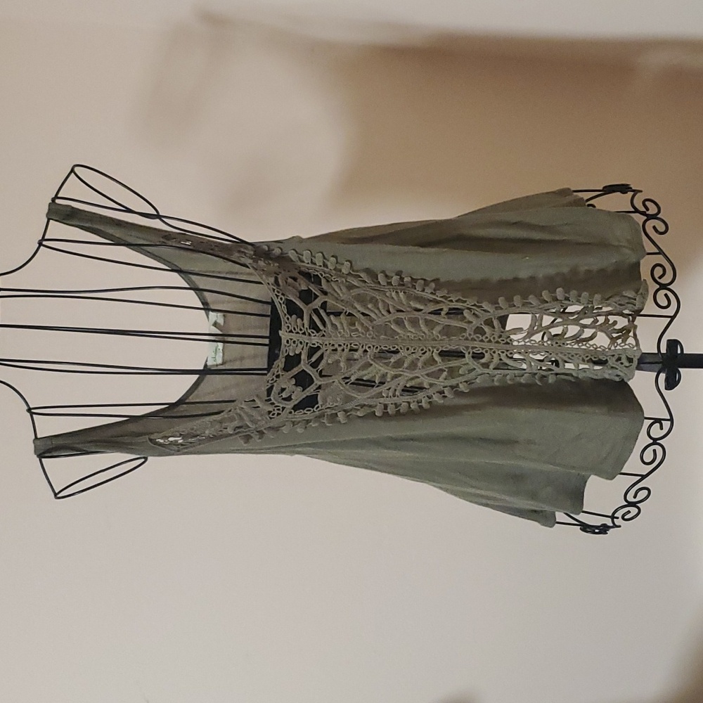 Staring at Stars olive tank top size S